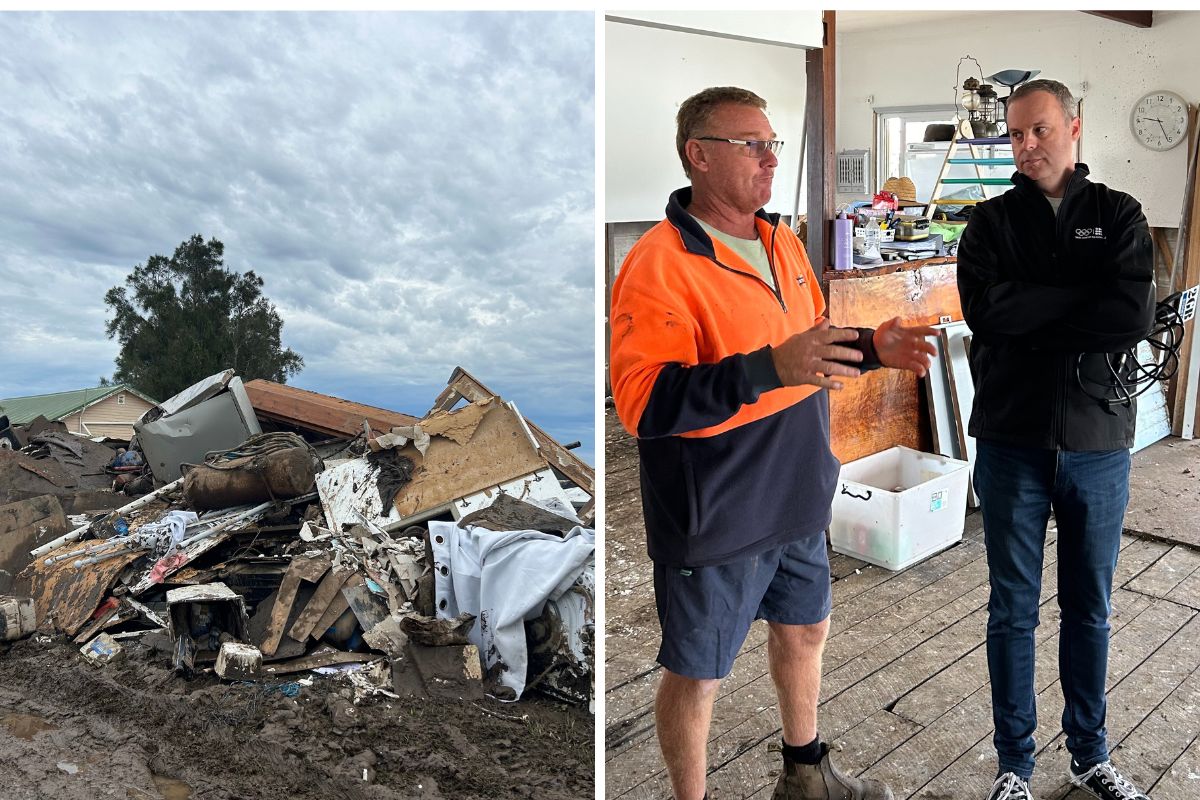 Article image for ‘Devastating’ – Taree couple fights to save farm after losing home in floods