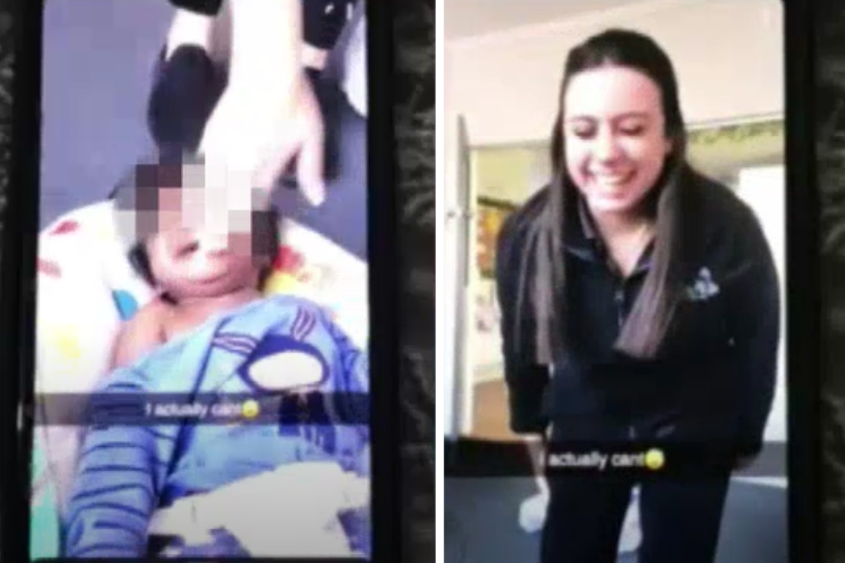 Article image for ‘Sickening’ – Childcare worker filmed slapping baby and laughing
