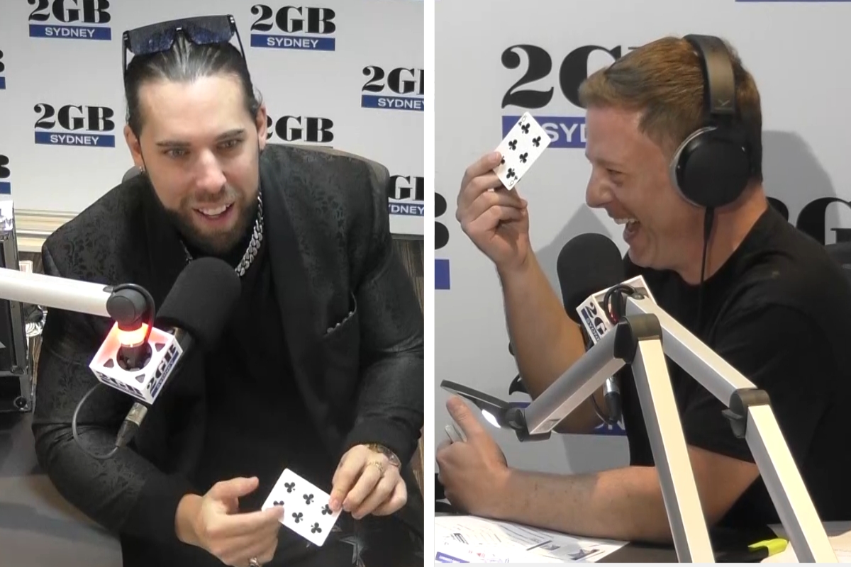Article image for ‘Aced’ – Watch Ben Fordham get tricked by top magician