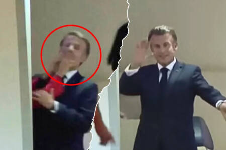 ‘Physical abuse’ – Ben reacts to French President slapped by wife