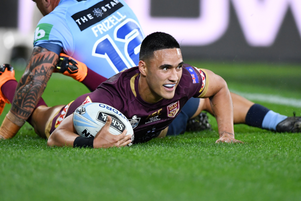 Article image for ‘My goal is to try and catch GI’ – Valentine Holmes chasing Maroons history
