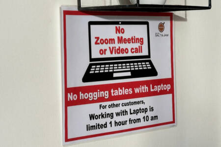‘Laptop limit’ – Cafe introduces tech ban on customers
