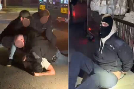 EXCLUSIVE – 2GB joins dramatic police chase that ends in car crash