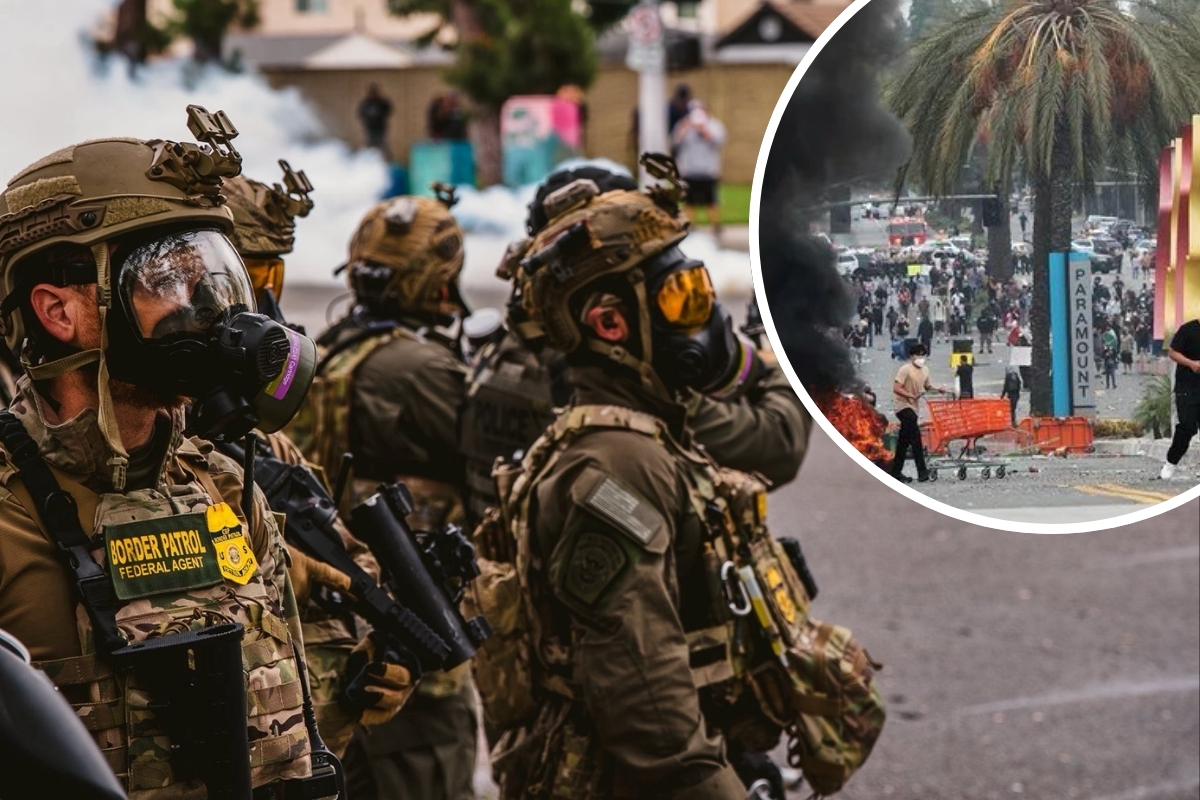 Article image for ‘Crazy’ – National Guard deployed to street riots in LA