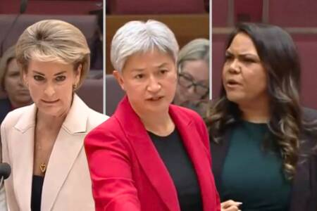 ‘Epic spray’ – Penny Wong cops it after lecturing Jacinta Price