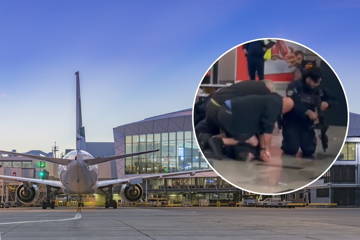 Article image for ‘I was worried’ – Ex-cop recounts taking down airport culprit