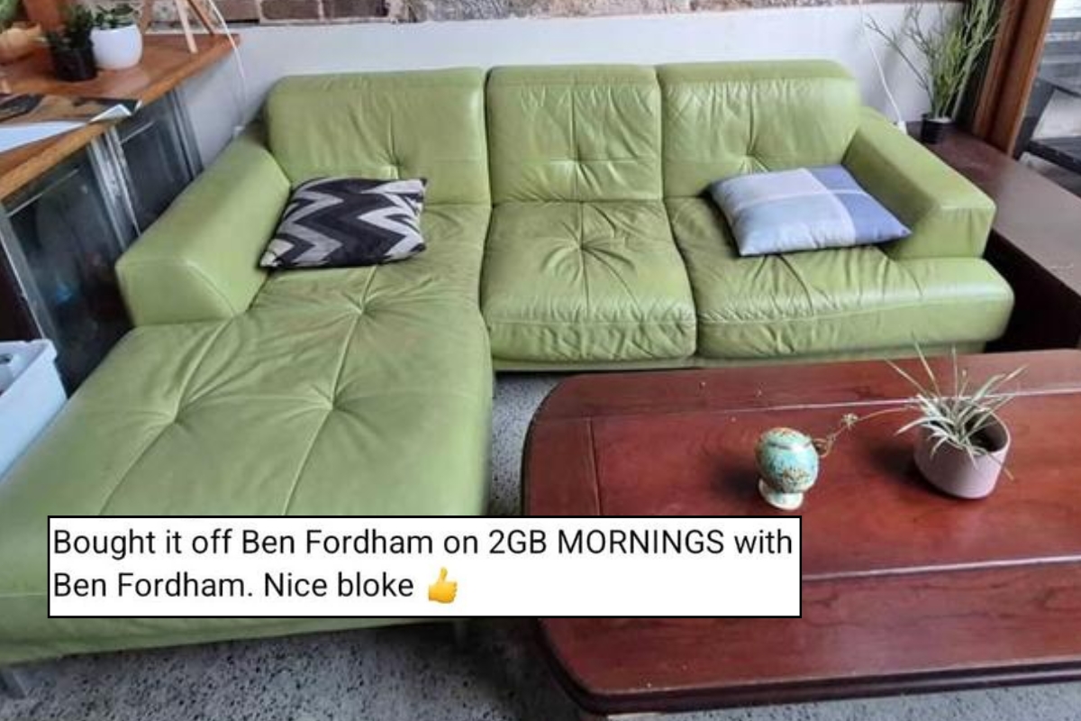 Article image for ‘We found him’ – Why did Reg claim to own Ben’s couch ?