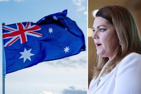 ‘Freedom’ – Greens Senator’s shock response to Australian flag burning