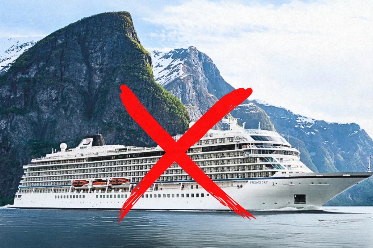 Article image for EXCLUSIVE – Cruise ship cancels visit due to climate blockade