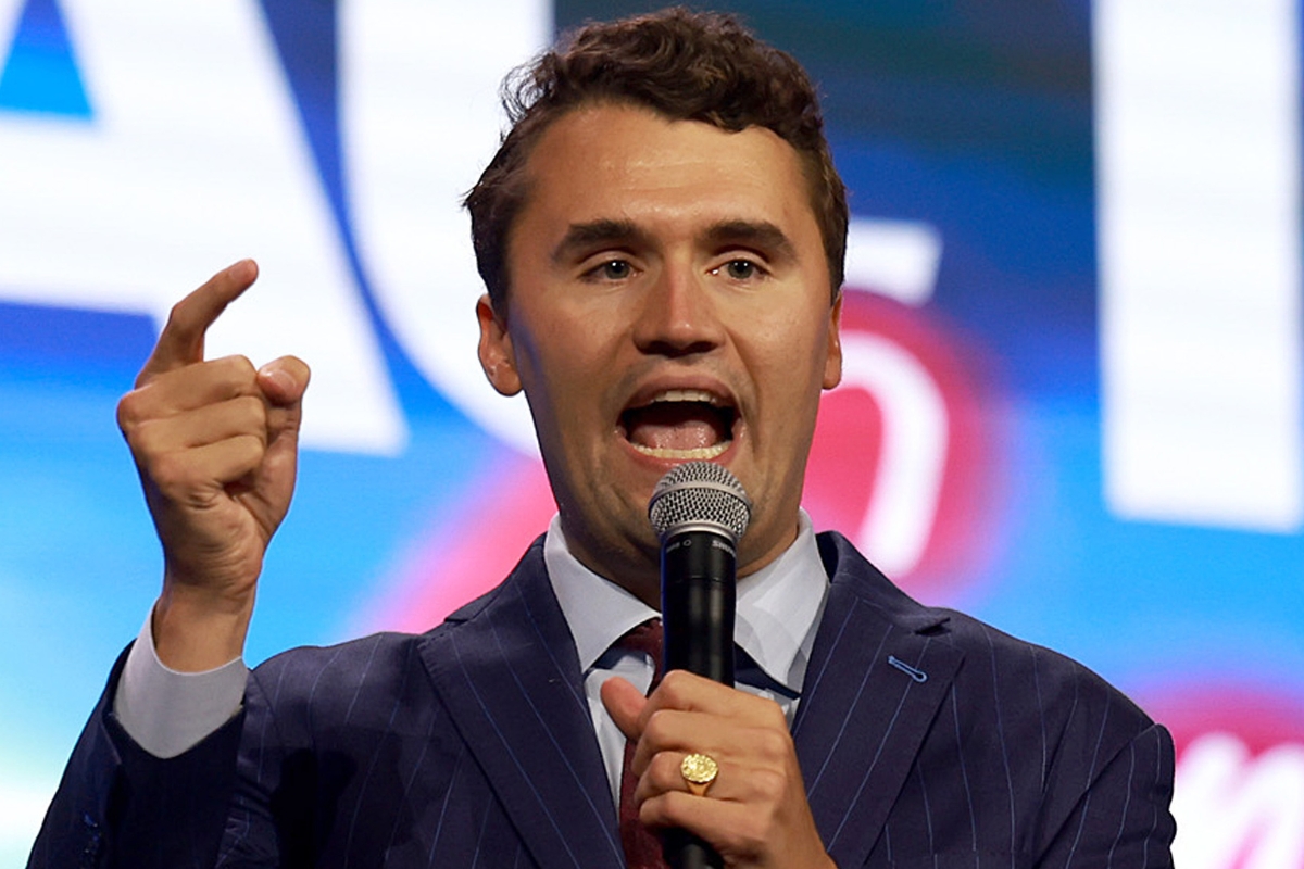 Article image for Conservative commentator Charlie Kirk shot at university event