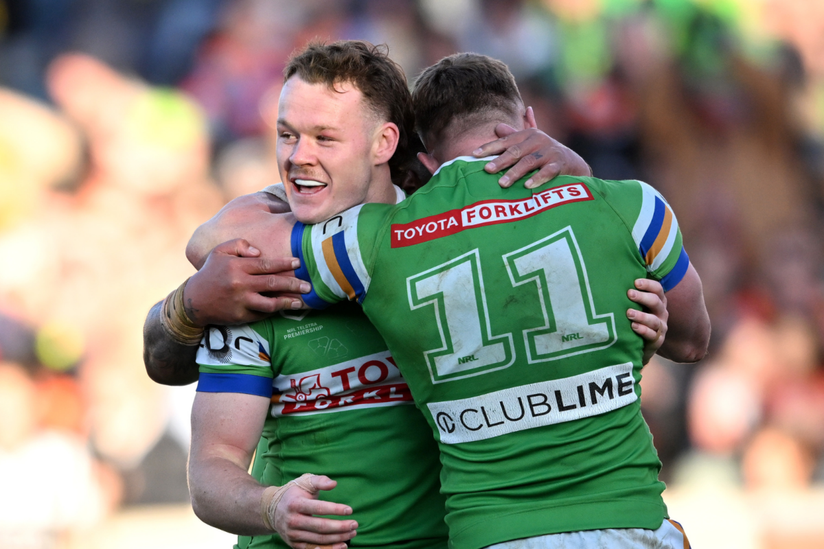 Article image for ‘Given him a lot of self-belief’ – Cameron Smith reveals key behind Canberra star’s breakout season