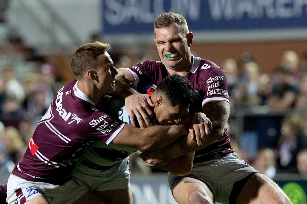 Article image for ‘They’ve got to make a tough decision on Turbo’ – Big Marn’s honest take on uncertainty around Manly star’s future
