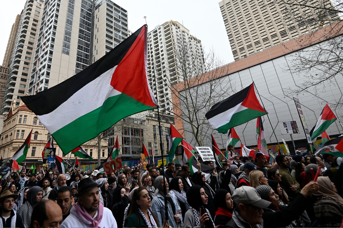 Article image for ‘Had a gutful!’ – Levy’s passionate response to latest pro-Palestine protest