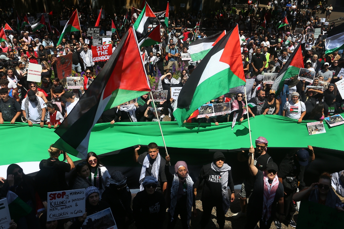 Article image for ‘Protest against Hamas’ – Shadow Attorney-General hits out at ongoing protests