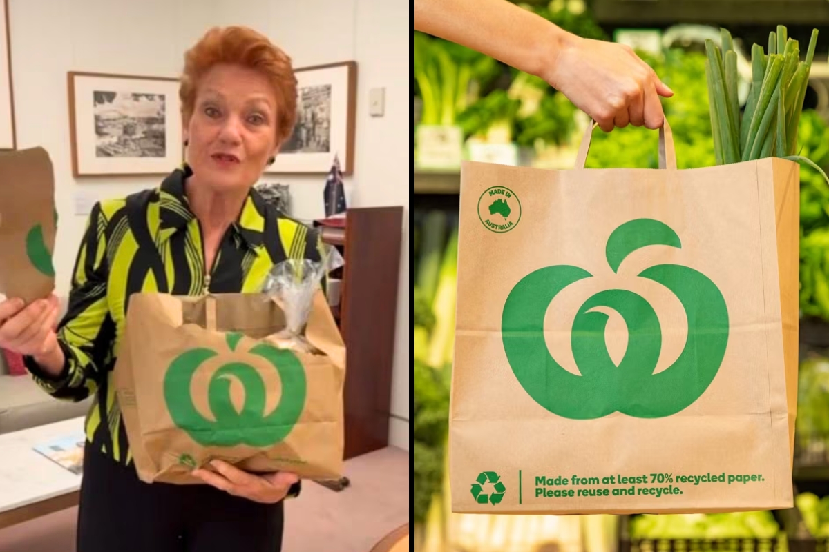 Article image for ‘Useless trash’ – Pauline Hanson declares war on paper bags