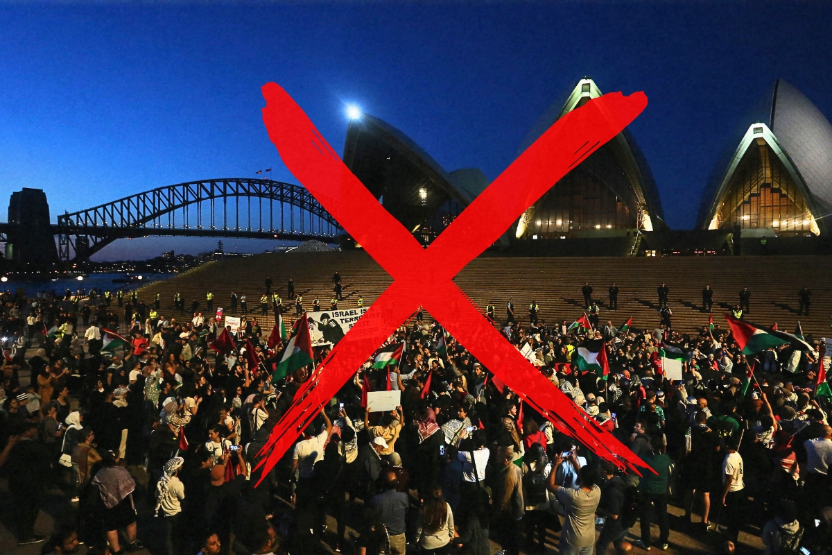 Article image for ‘Knocked back’ – Court prohibits pro-Palestine protest at Sydney Opera House