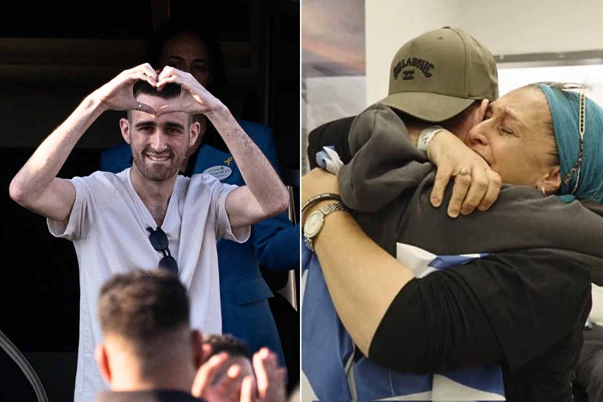 Article image for ‘Day of hope’ – Hostages released by Hamas after 738 days