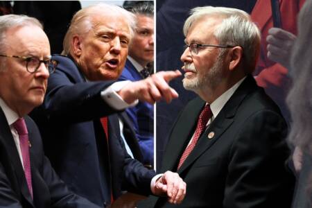 ‘I don’t like you’ – Donald Trump humiliates Kevin Rudd