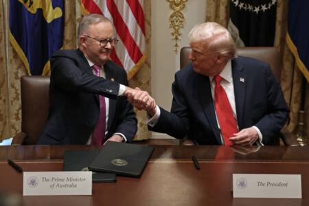 ‘Give him a wrap’ – Levy lauds Albo after big meeting with Trump