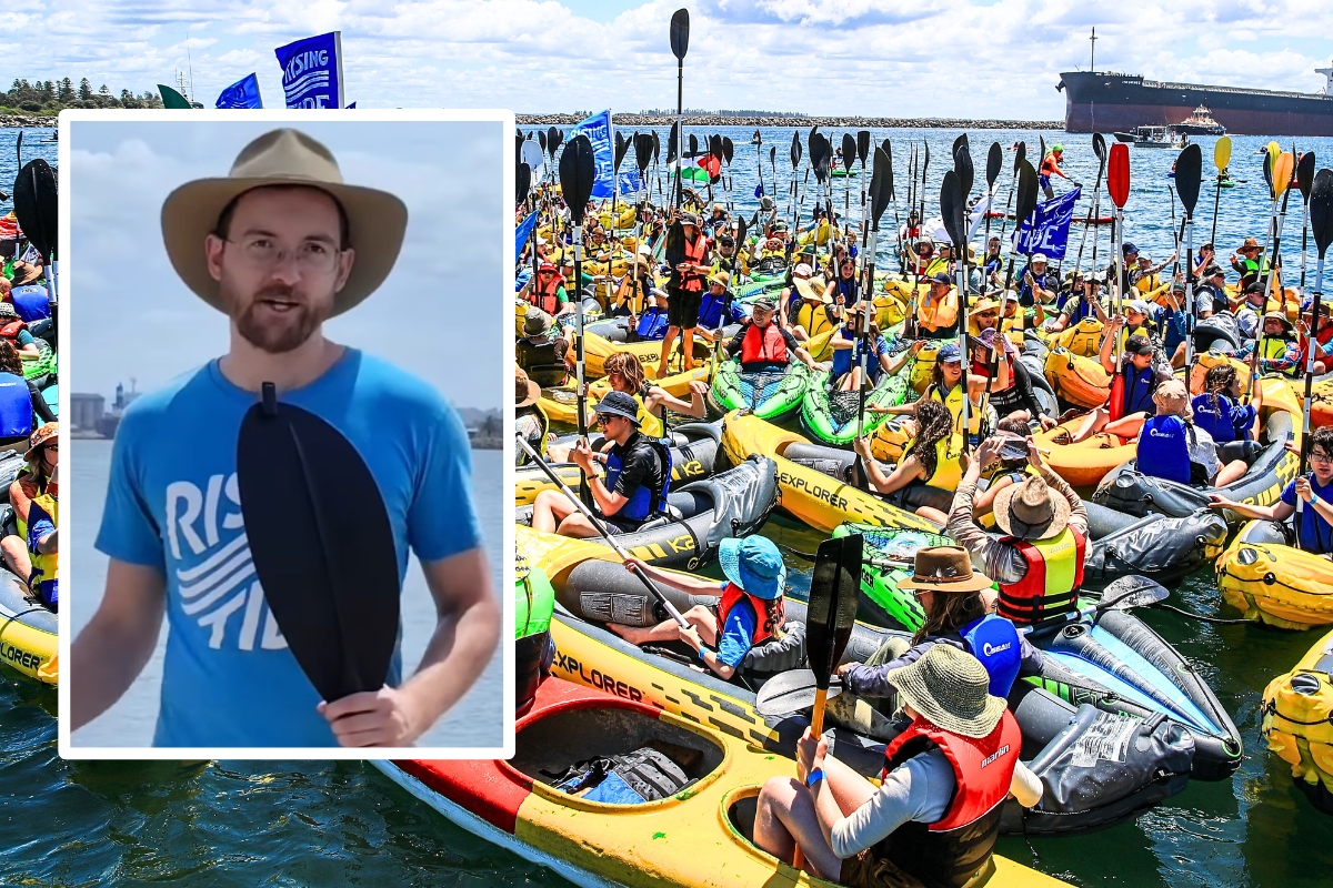 Article image for ‘Protesting hypocrites’ – Ben challenges Rising Tide organiser