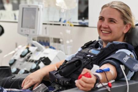 ‘Important cause’ – NSW Police kick off annual ‘Bleed 4 Blue’ campaign