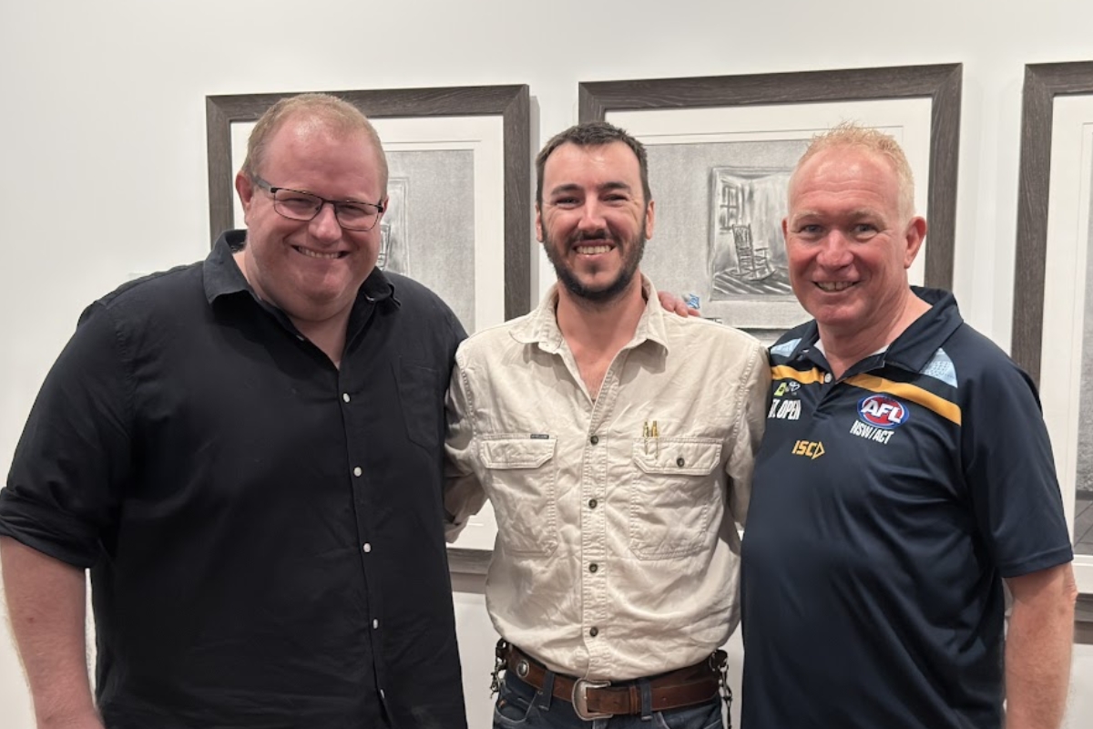 Article image for ‘Remarkable men’ – Veterans’ powerful message told through art