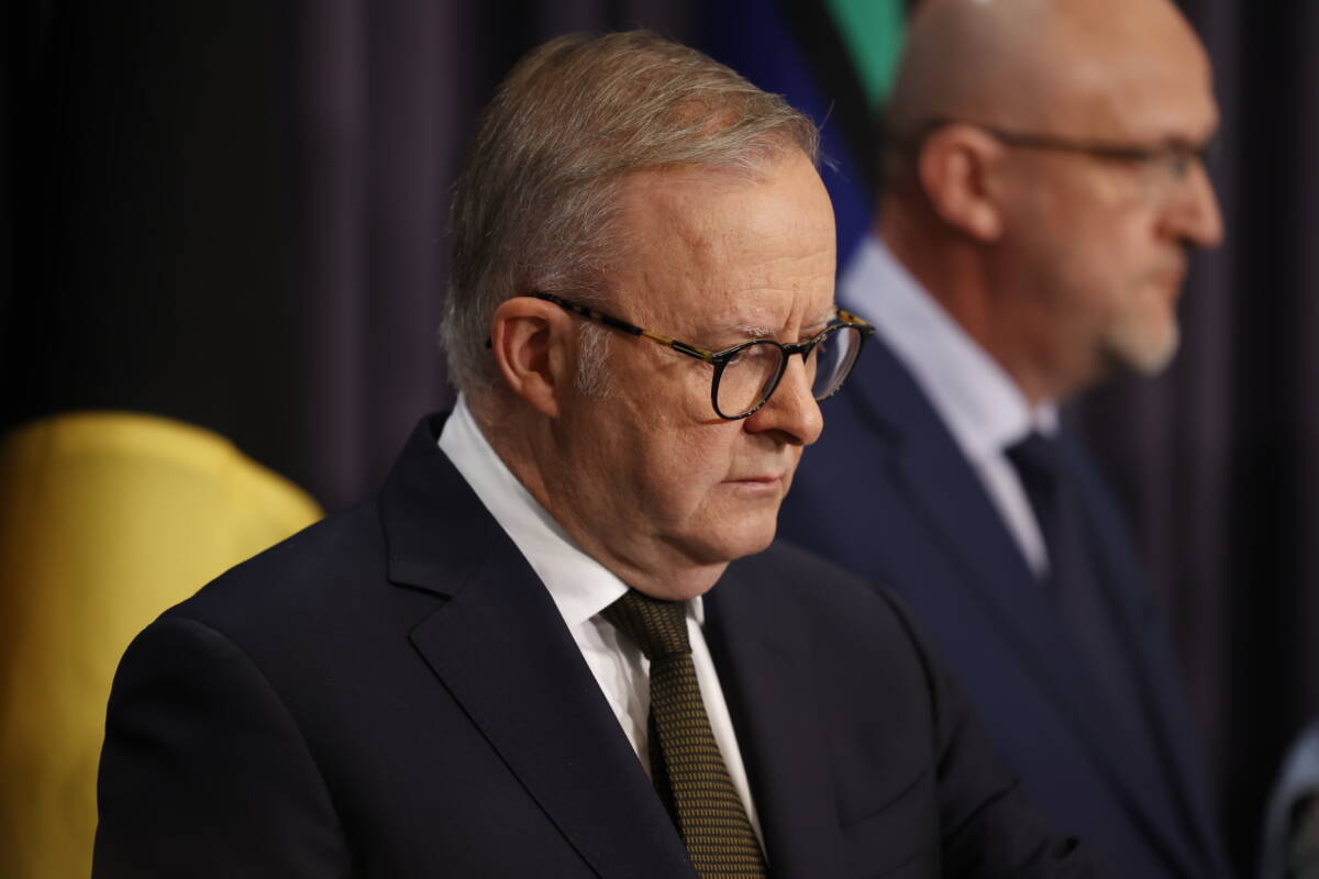 Article image for ‘Act of pure evil’ – Albanese to push for tougher gun laws at National Cabinet