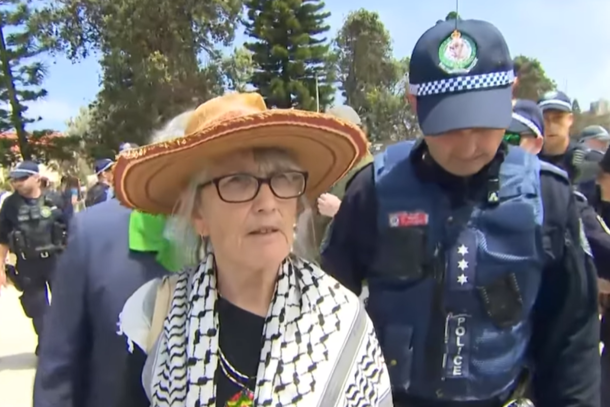 Article image for ‘Not the Australian way’ – Anti-semitism envoy addresses memorial site protester