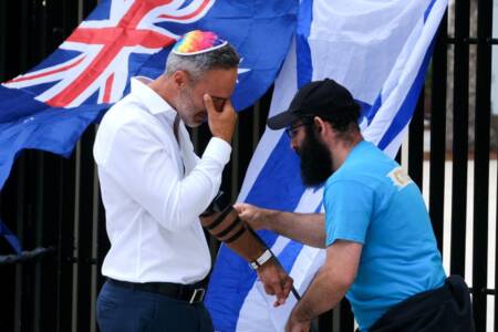 ‘Extremely hateful’ – Alex Ryvchin calls out protesters in wake of Bondi terror attack