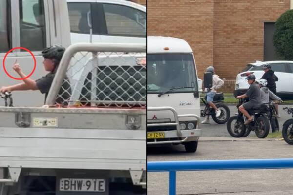 'Intimidating drivers’ - Youths on E-bikes cause chaos