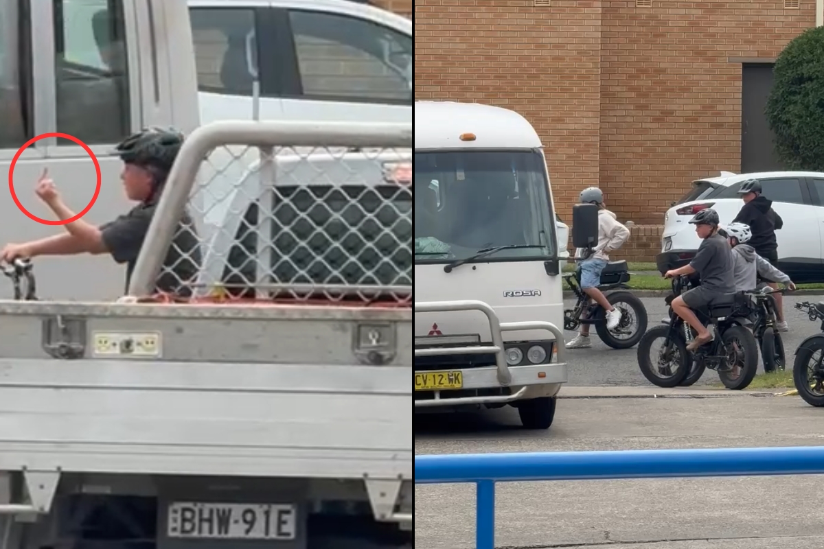 Article image for ‘Intimidating drivers’ – Youths on E-bikes cause chaos