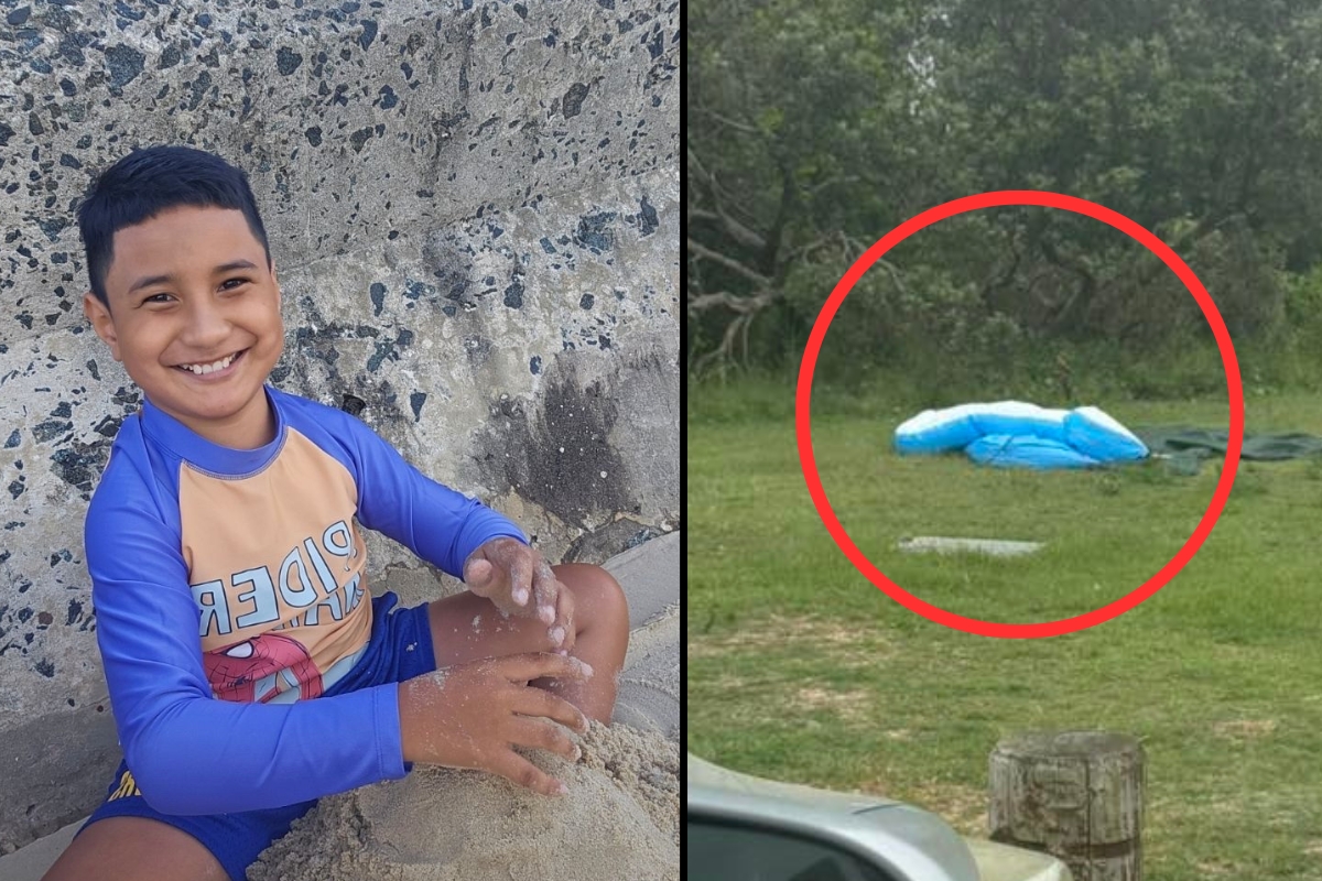 Article image for ‘Disgraceful’ – Council under fire for flipping disabled kid’s inflatable pool