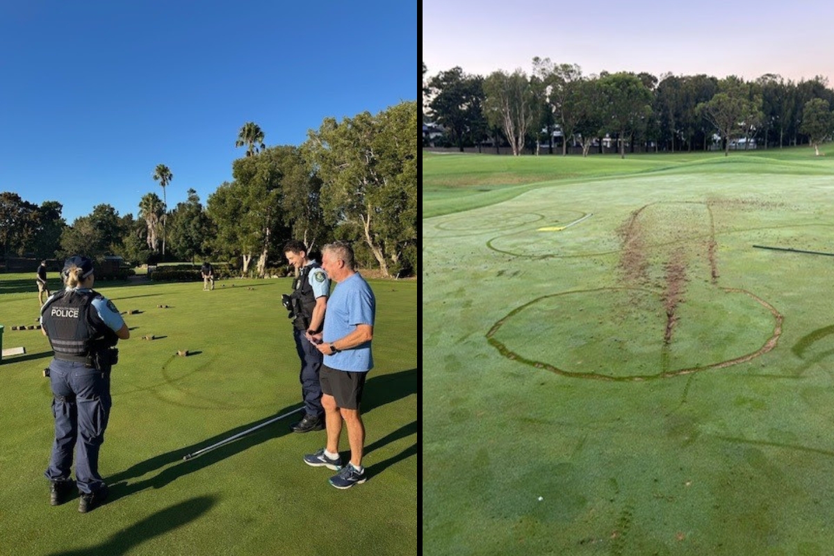 Article image for ‘Ratbags’ – Golf course vandalised by e-bike riders