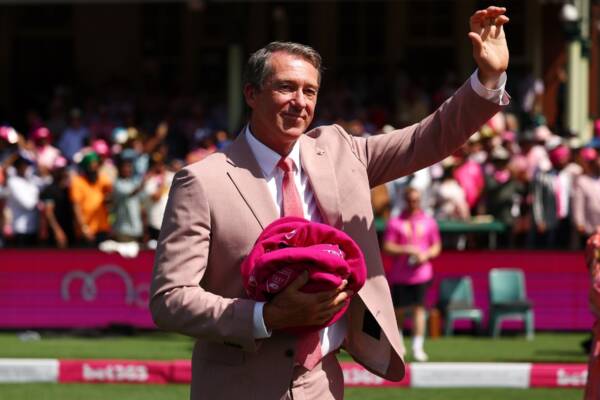 'Proud and humbling' - Glenn McGrath opens up ahead of the Pink Test