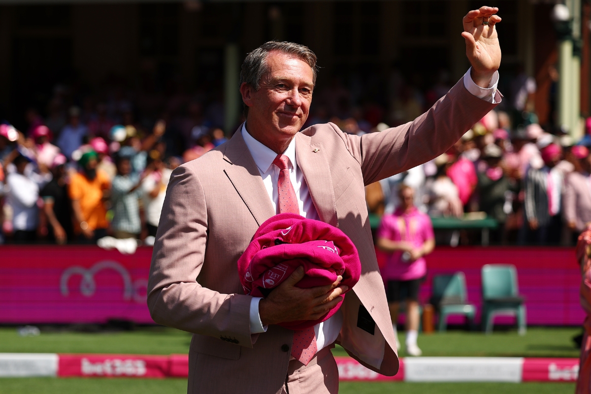 Article image for ​’Proud and humbling’ – Glenn McGrath opens up ahead of the Pink Test