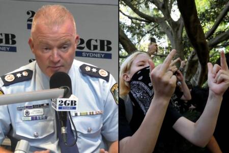 ‘F*ck the pigs’ – Police boss responds to offensive protest chants