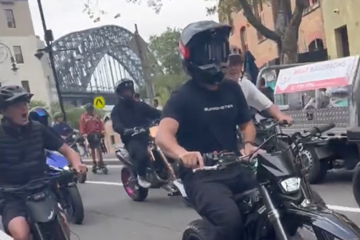 Article image for ‘Outnumbered by a bunch of teenagers?’ – Police response questioned over e-bike rider chaos