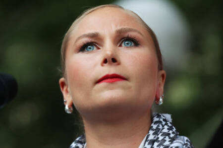 ‘Full of bullsh*t’ – Grace Tame denies women were raped on October 7