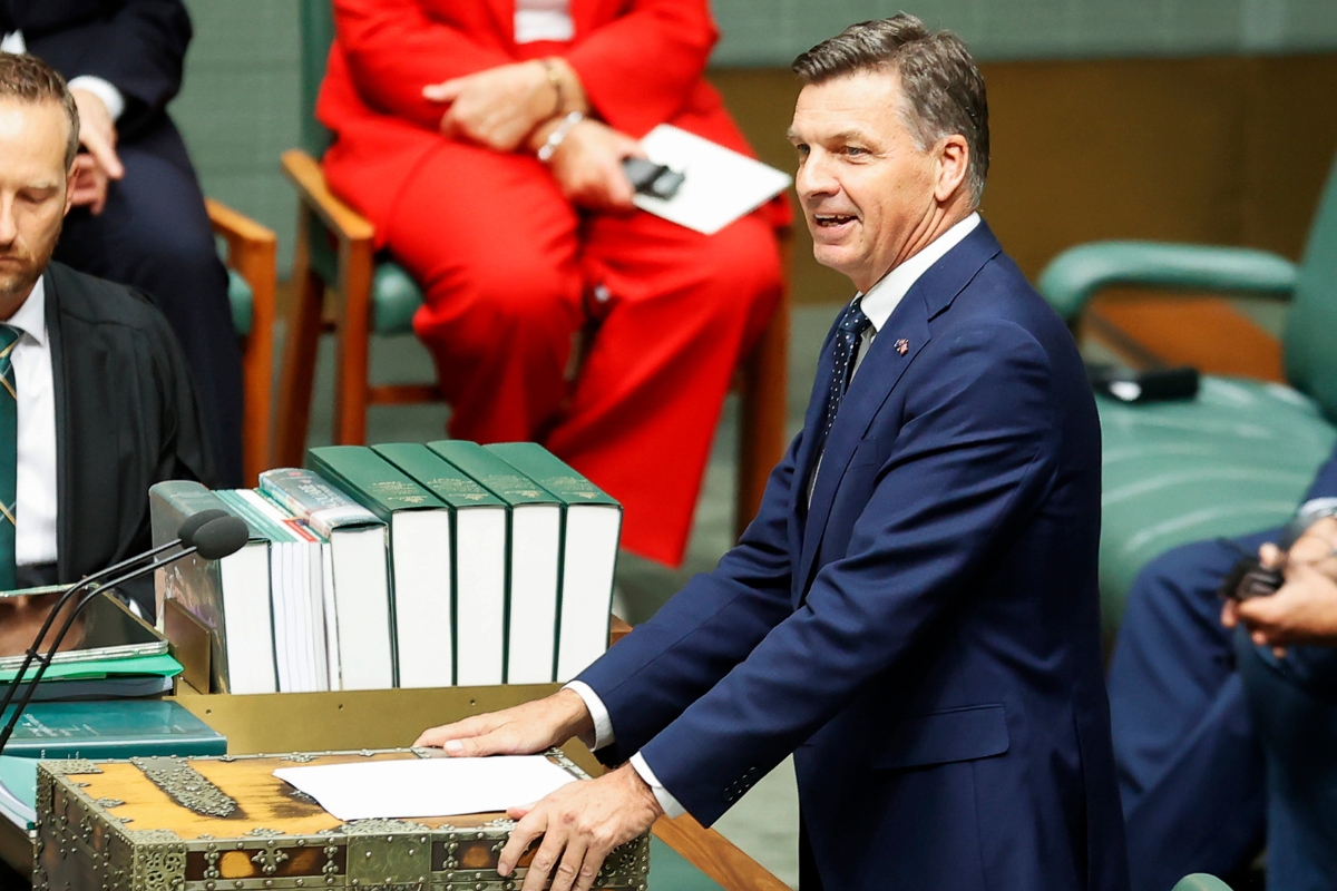 Article image for ‘Hard fight’ – Angus Taylor takes the reins