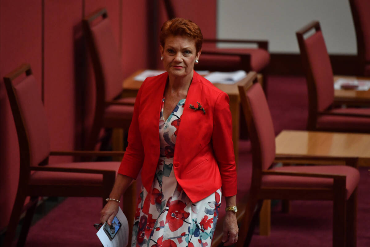 Article image for McLaren – The question some will ask Pauline Hanson ‘irrespective’ of South Australia election result