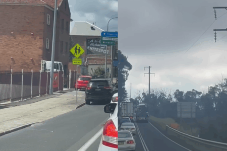 See the footage – Great Western Highway closure sees drivers doing the wrong thing