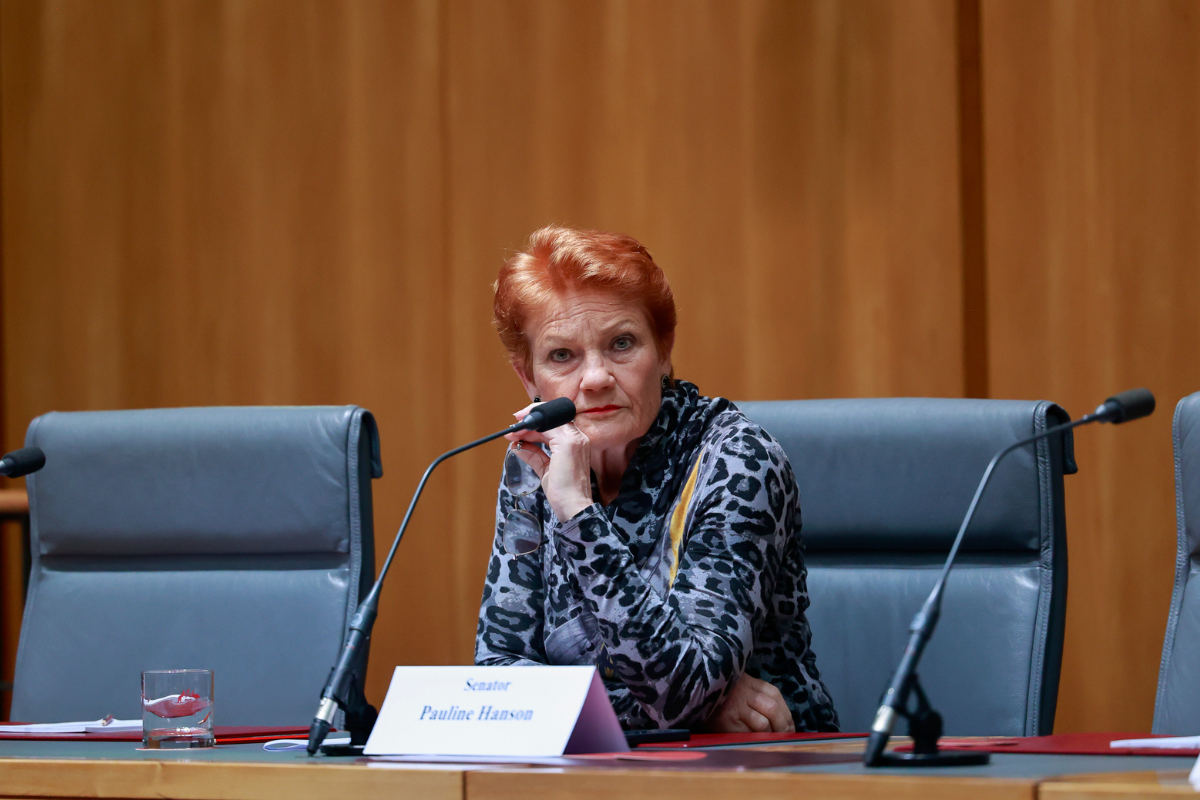 Article image for Pauline Hanson heckled during 2GB interview ahead of South Australian election