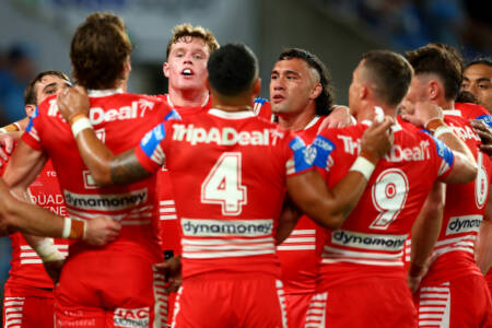 Dragons light the fuse for their comeback ahead of ANZAC Day match