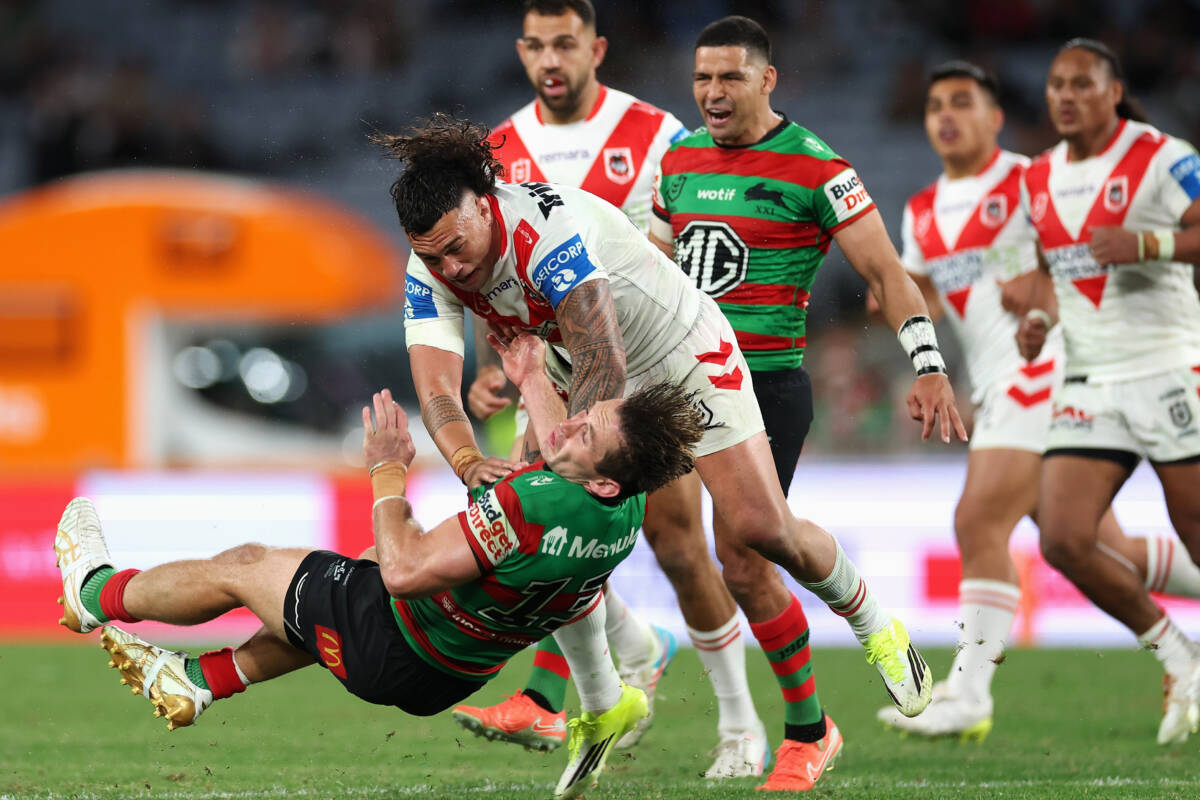 Article image for Disaster for the Dragons after dramatic send-off