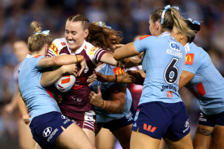 Blues bury Queensland in series opener