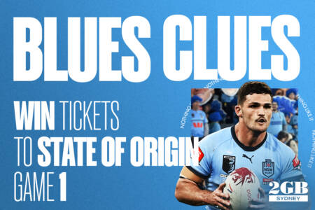 Win State of Origin tickets with Blues Clues!