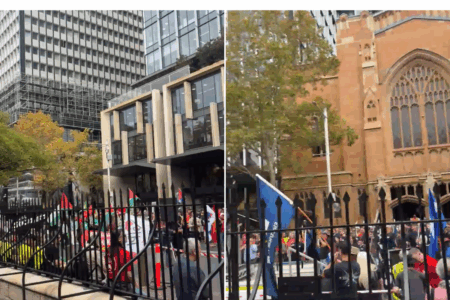 ‘We’ve had enough!’ – What Clinton spotted at ETU protest