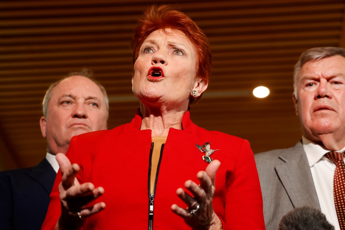 Article image for ‘People want change’ – Pauline Hanson on leading the polls
