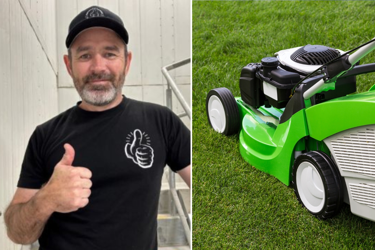Article image for ‘Local hero’ – Nathan Stafford’s lawnmower challenge for childhood heart disease