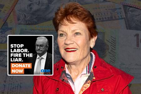 ‘$4 million’ – Donations surge as Pauline Hanson becomes preferred PM